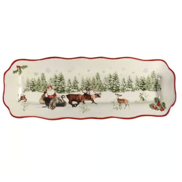 Better Homes And Gardens Heritage Collection Ceramic Platter Serving Tray Plate - Picture 1 of 10